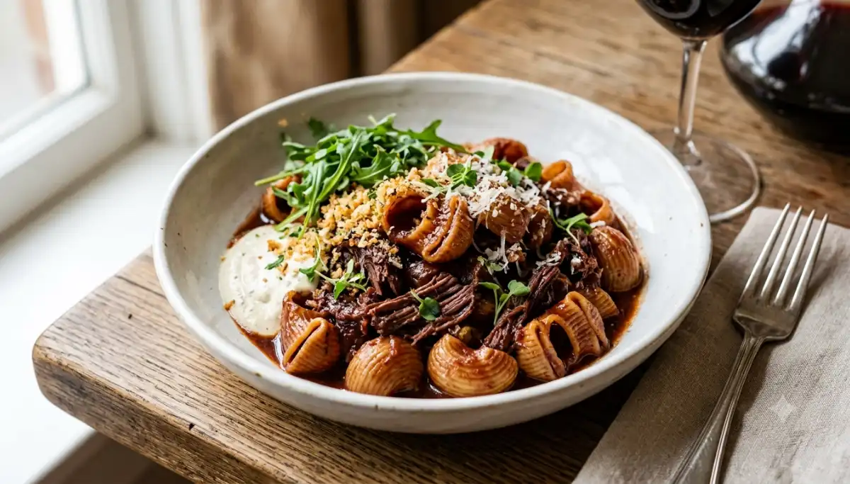 Braised Short Rib Lumache Recipe