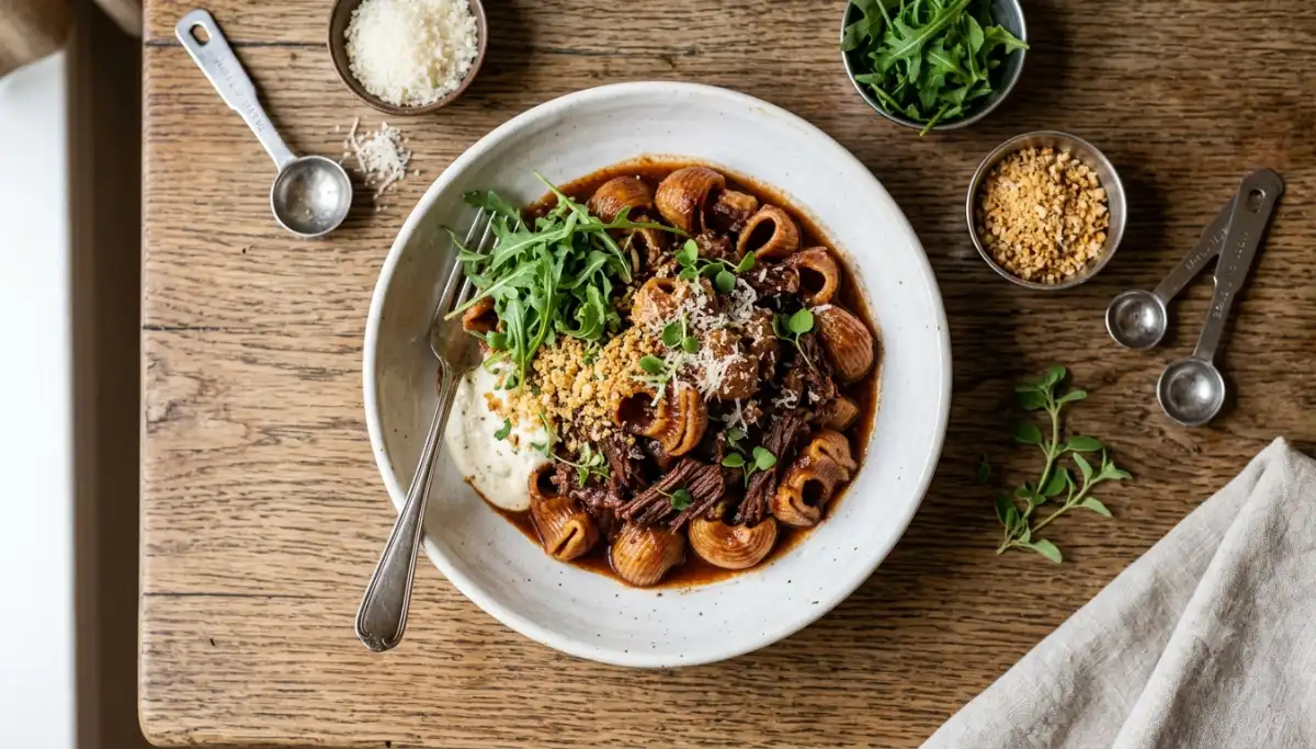Braised Short Rib Lumache Recipe